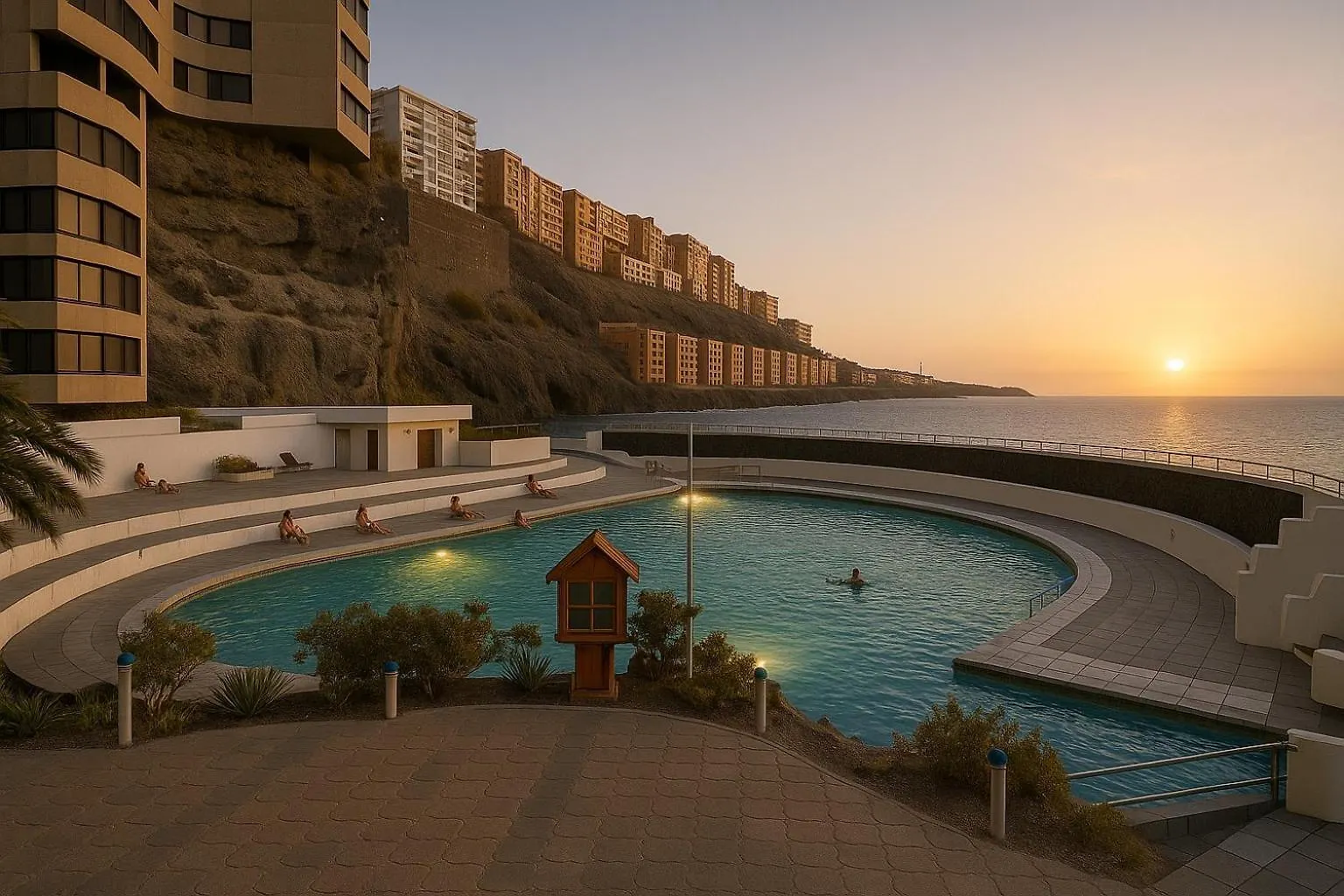 Apartmán Apto Jardines Del Mar Ocean View Tabaiba